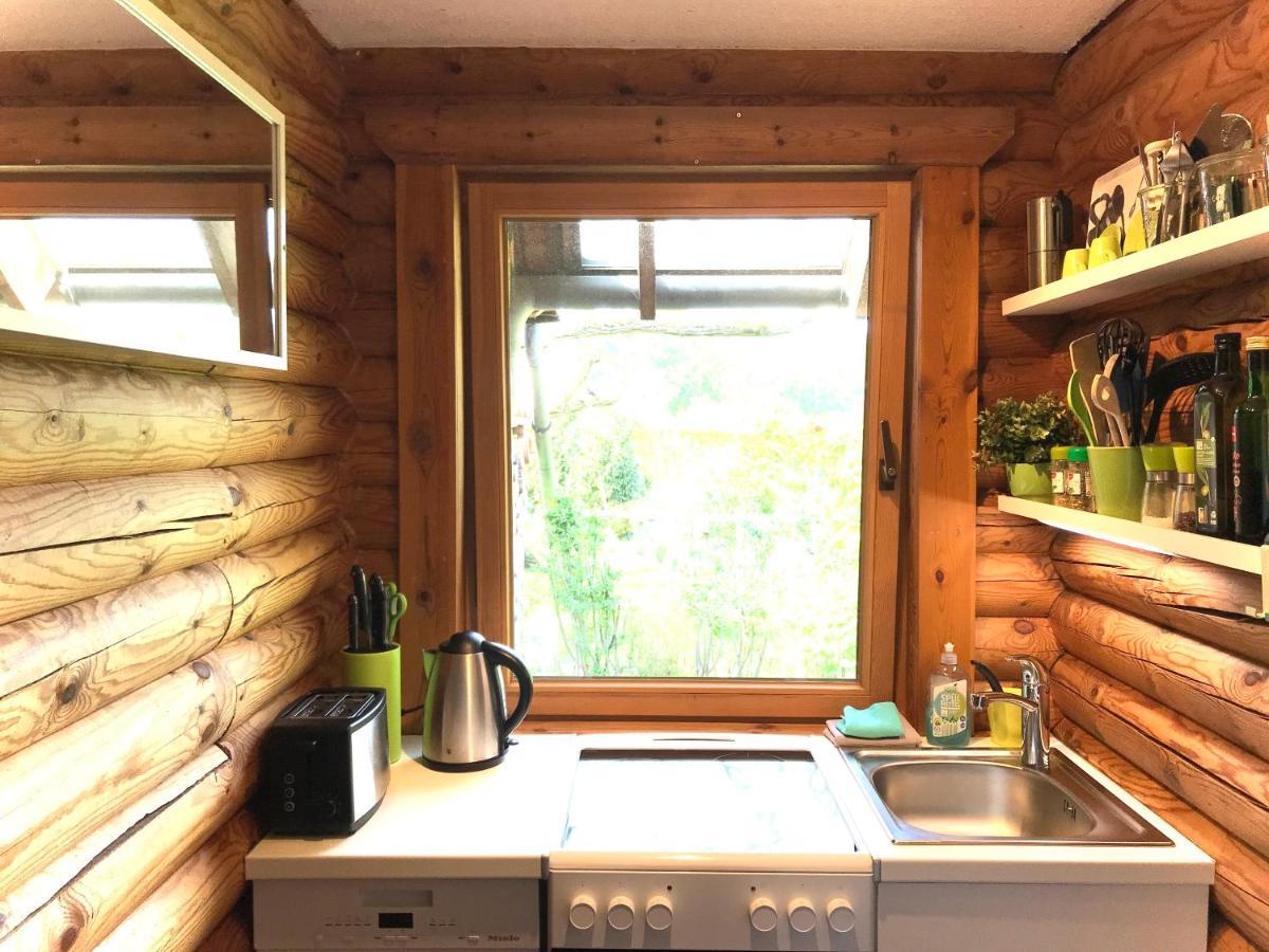 Eifel-Lounge Blockhaus Mit Kamin Garten Balkon Nahe Koeln Therme Bruehl Phantasialand Weilerswist Exterior foto