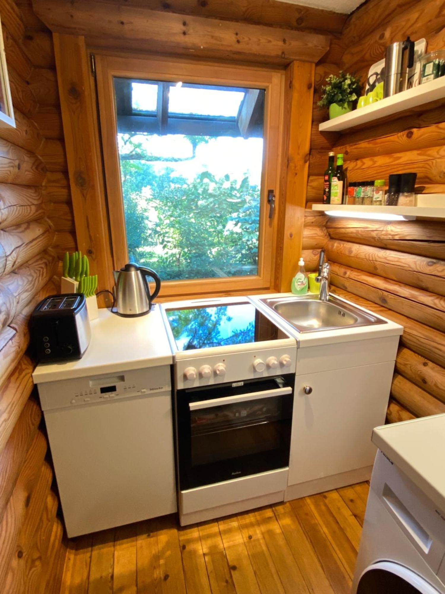 Eifel-Lounge Blockhaus Mit Kamin Garten Balkon Nahe Koeln Therme Bruehl Phantasialand Weilerswist Exterior foto