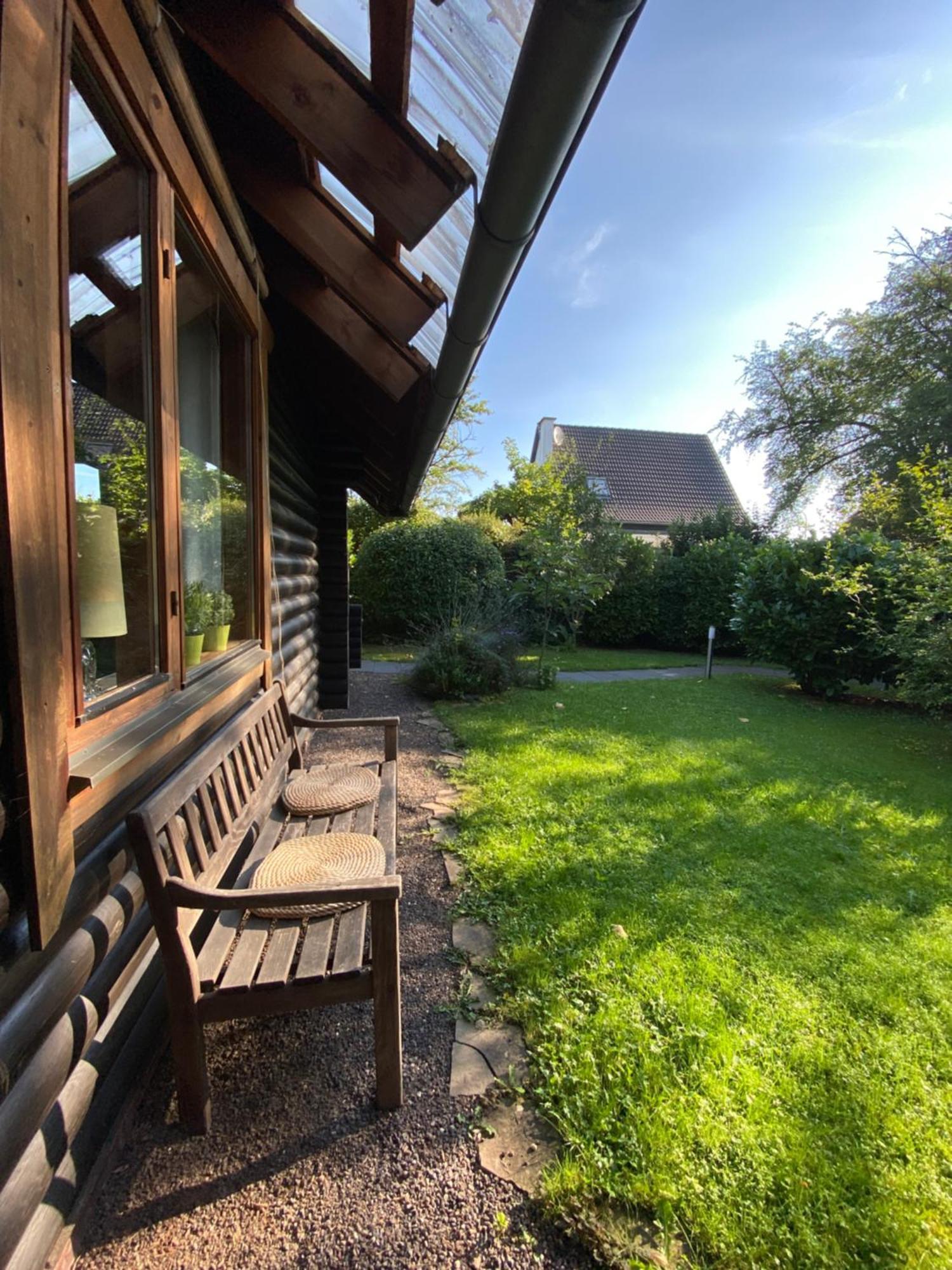 Eifel-Lounge Blockhaus Mit Kamin Garten Balkon Nahe Koeln Therme Bruehl Phantasialand Weilerswist Exterior foto